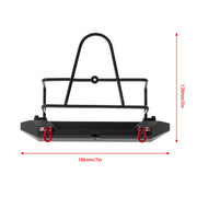 1/10 Rear Steel Bumper + Tyre Carrier (106mm Tyre)