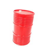 Scale Oil Drum (Red) 1:10 Scale