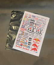RC Sponsors Sticker Sheet A4 Size