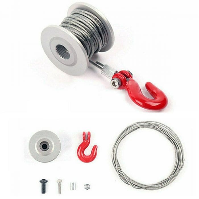 25T Servo Winch Spool Kit for Rc Crawler