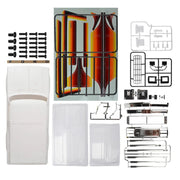 White Ford Bronco RC Crawler 313mm Hard Body