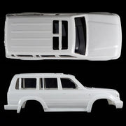 White Toyota LC80 313mm Wheelbase Hardbody