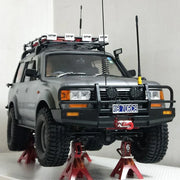 White Toyota LC80 313mm Wheelbase Hardbody