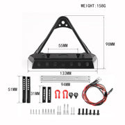 Steel Stinger Bumper incl LED + Shackels and Hardware