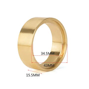 Brass Wheel Ring for FMS Powerwagon 1/24 FCX24 (4PCS)