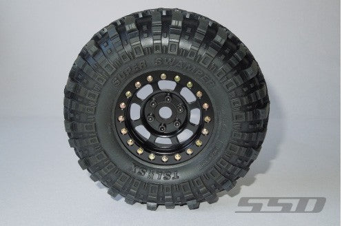 1.9" SSD Steel Trail Beadlock Wheels (Black) (2)