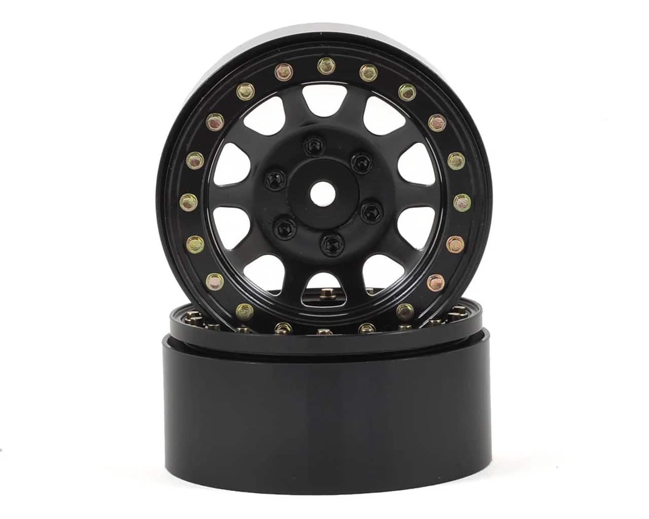 1.9" SSD Steel Trail Beadlock Wheels (Black) (2)