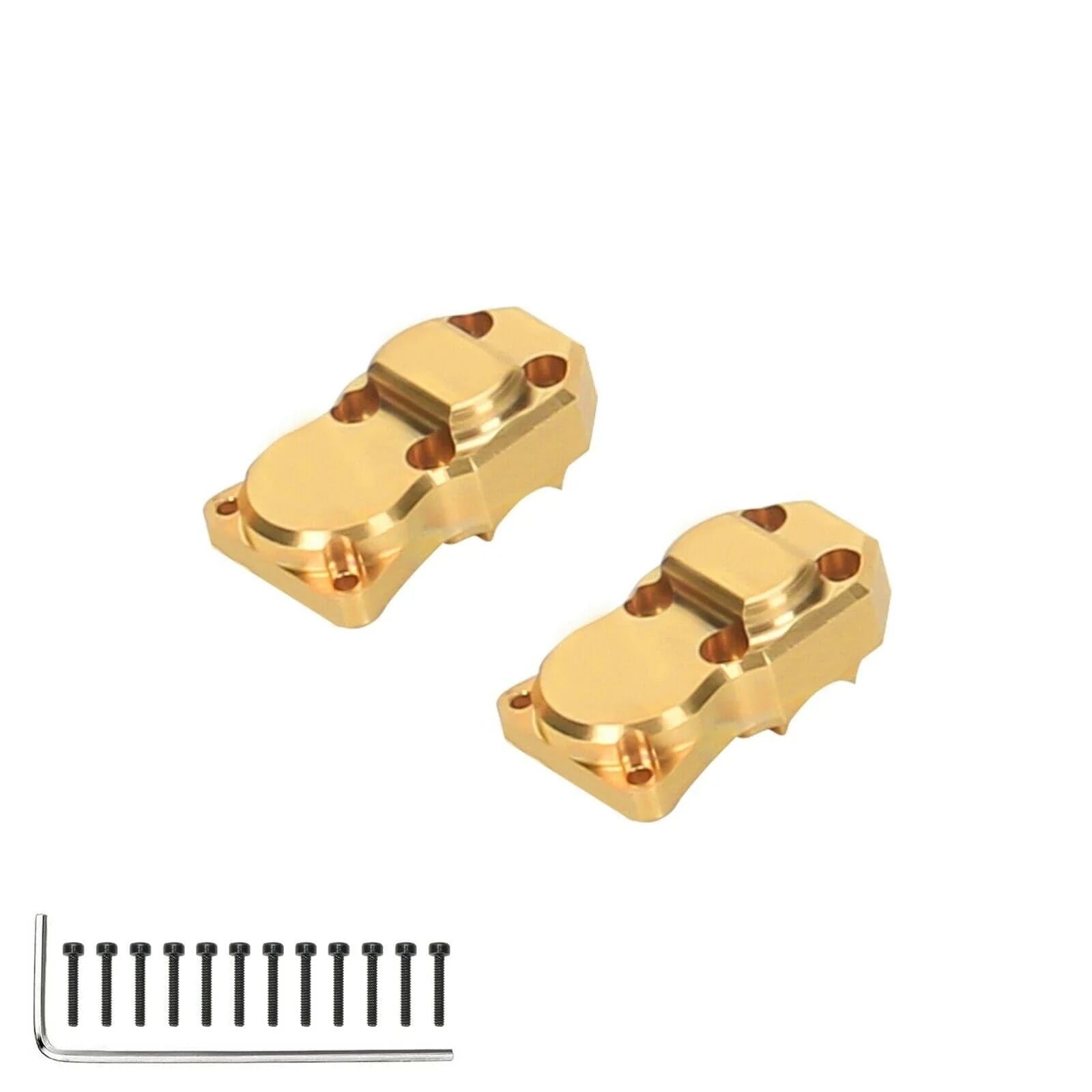 SCX24 Brass Diff Covers