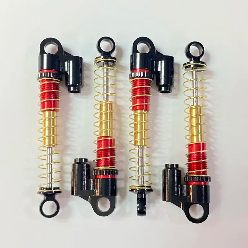 Shocks Absorber 43mm (Black on Red) for SCX24
