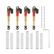 Shocks Absorber 43mm (Black on Red) for SCX24