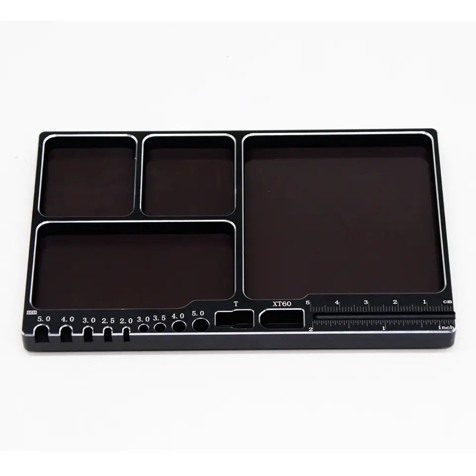 Magnetic Alloy Screw Tray with Measurement Guide