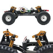 Adjustable Alloy Shock Relocation Mounts (Black) 2pc