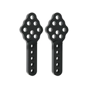 Adjustable Alloy Shock Relocation Mounts (Black) 2pc