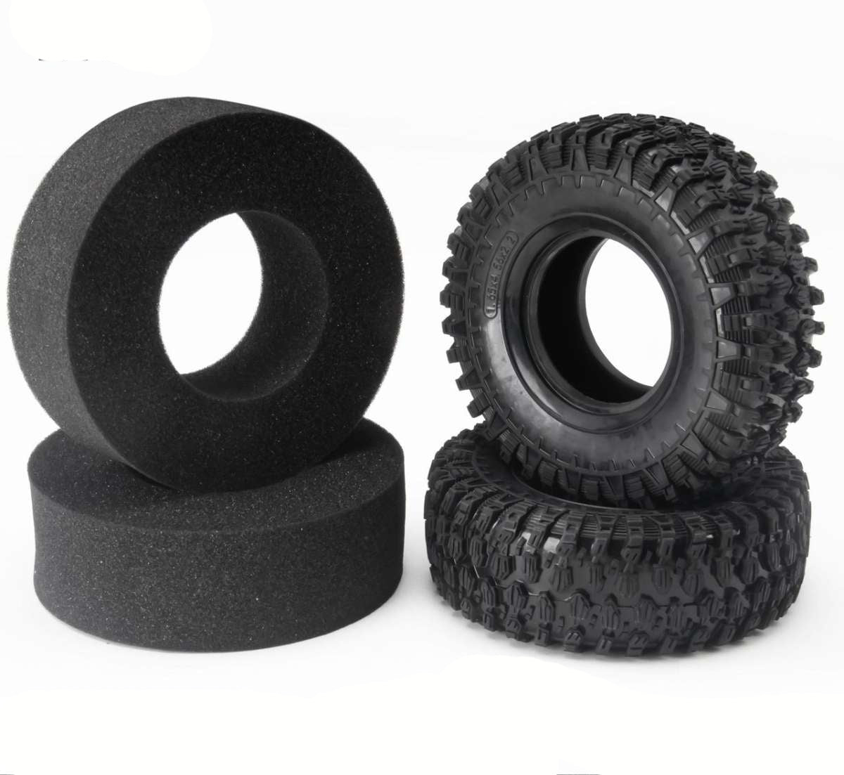 Yikong Tires with Sponge 2pcs