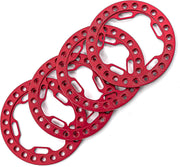 Beadlock Cover Ring + Screws (Red)