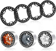 Beadlock Cover Ring + Screws (Black)