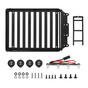 INJORA Metal Roof Rack for 155mm Injora 1/18 Jeep Traxxas TRX4M ABS Body