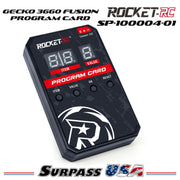 Rocket-RC LED Program Card for 1/10 Gecko 3660 Fusion System