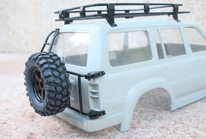 Team Raffee co. Co. Metal Roof Rack Luggage for TRC/302243 LC80 Hard Body