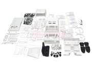 Team Raffee co. Co. Defender Station Wagon 1/10 Hard Body D110 w/ Plastic Seats for TRC-D110