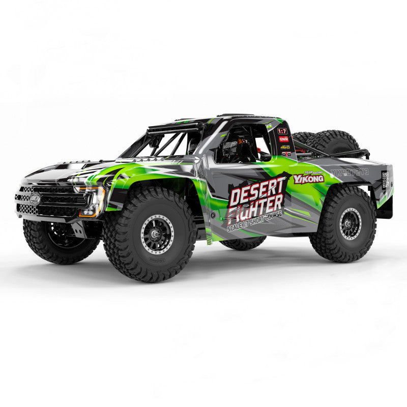 YIKONG YK4072 V3 DF7 1/7 6S Brushless 4WD RC Short Truck - Green