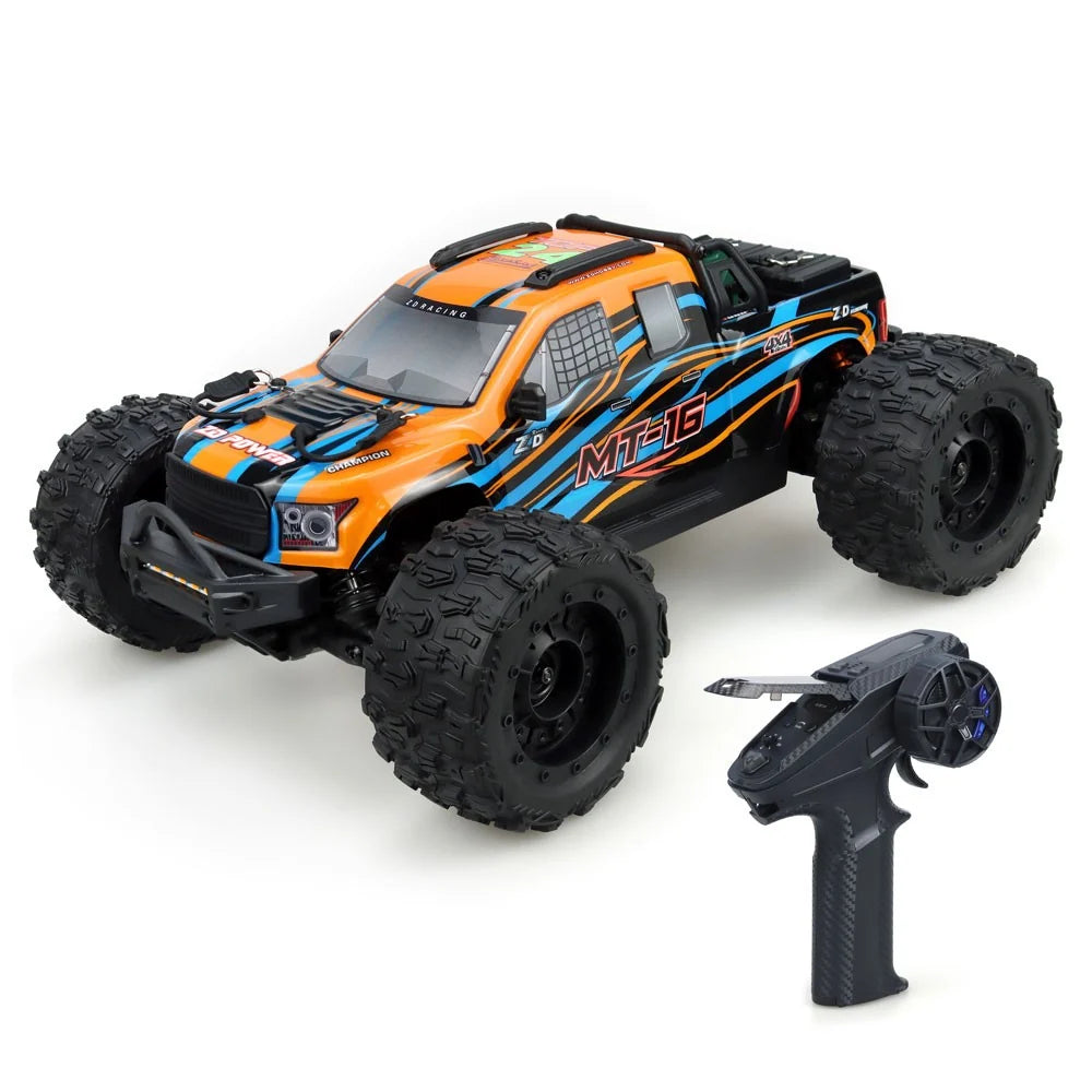 ZD Racing 1/16 Scale MT16 4WD 80km/h Brushless 3S RC Monster Truck